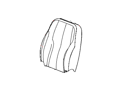 Chrysler 1GC871D5AA COVER Front Seat Back