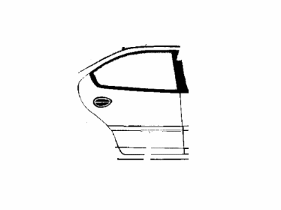1998 Dodge Neon Door Moldings - RG28TCNAA