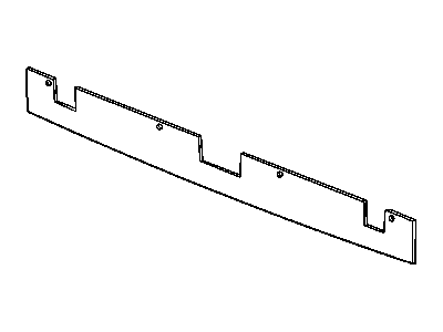 Dodge 5029423AA AIR DAM