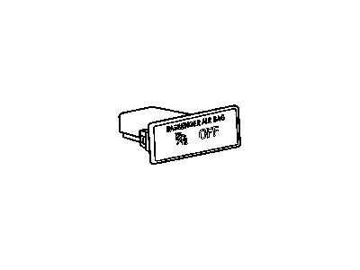 Mopar 56043285AB Lamp Warning Passenger Airbag On/Off System