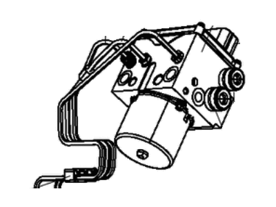 Ram 68195569AA CONTROL UNIT Anti-Lock Brake