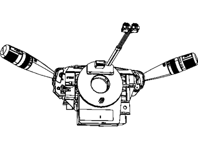 Mopar 68003216AH Clockspring Steering Column Control Module w/ Angle Sensor