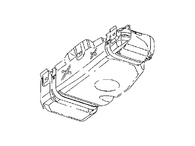 Dodge 52102140AC STRAP Fuel Tank