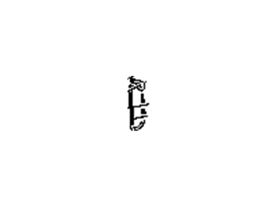 Dodge 52013022AA GUIDE Parking Brake Cable