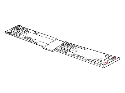 Jeep 55027696 GRILLE, Cowl Top