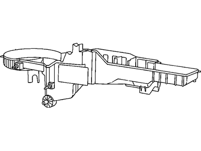 Jeep 4778423 HOUSING A/C and Heater Lower