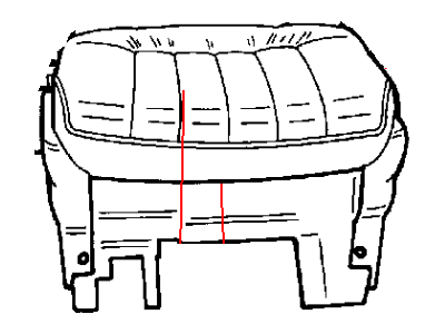 Dodge ZX741D5AA CUSHION Front Seat