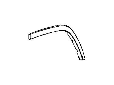 Jeep 1MP35RXFAG MOLDING Quarter Panel