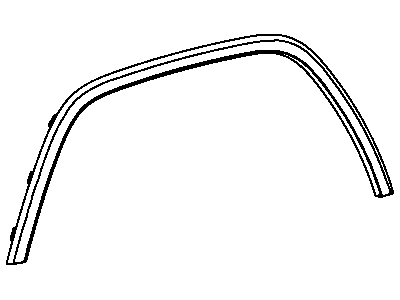 Jeep 1MP38RXFAE MOLDING Fender
