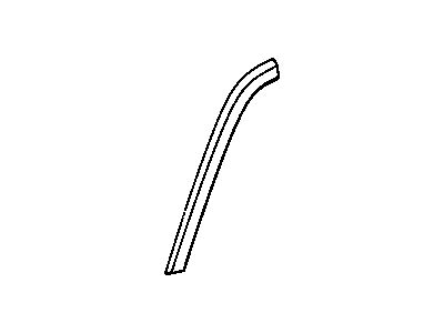 2012 Jeep Grand Cherokee Door Moldings - 1PC82TZZAD