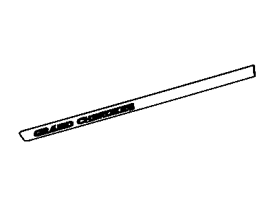 Jeep 55079306AE MOLDING Front Door