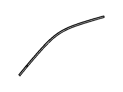 Jeep 57010500AE MOLDING Front Door Day Light Opening