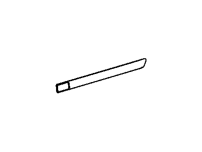 Jeep 55079308AE MOLDING Rear Door