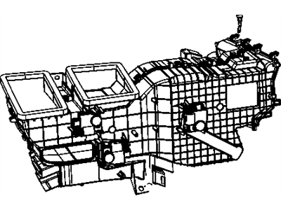 Ram 68048888AA HOUSING Distribution Includes: Doors, Plate, Coupler, Packing