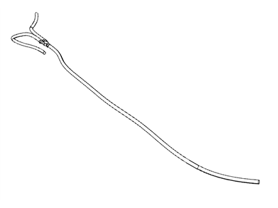 Chrysler 5113289AA HOSE Washer Headlamp