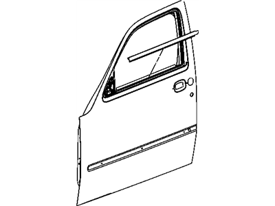 Dodge Nitro Door Seal - 55360931AB