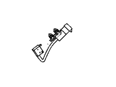 Dodge Viper Door Handle - 4865870AB