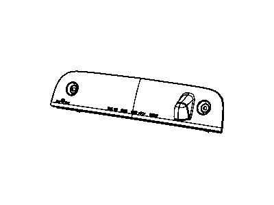 Jeep 57010053AB LAMP Liftgate Chmsl