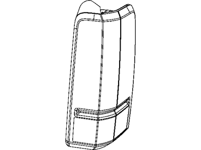 Jeep Back Up Light - 55157346AB