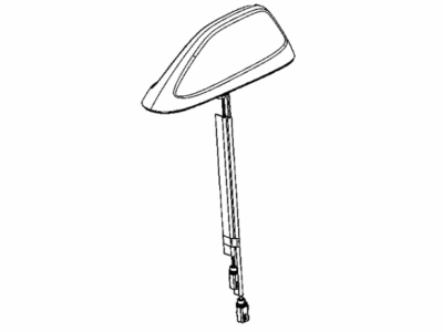 Dodge Durango Antenna - 68492716AA