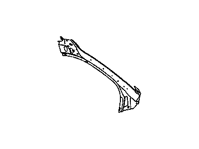 Dodge 55276409AB REINFORCEMENT Front Side Rail to Dash