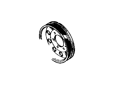 Chrysler MD143435 PULLEY, Crankshaft - Alternator Drive