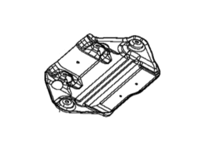Mopar 68187867AD Belly Pan Extension Front Steering Gear Guard