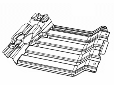 Mopar 68191341AB Belly Pan Transmission