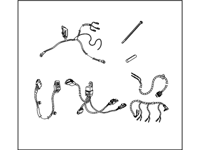 Jeep 82210019AB WIRING KIT Off Road