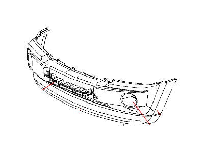 Jeep 68033816AA AIR DAM