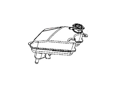 Chrysler Coolant Reservoir - 5058372AD