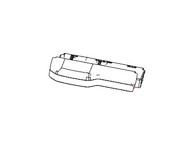 Ram 1NL74DK2AA COVER Rear Seat Cushion 60%
