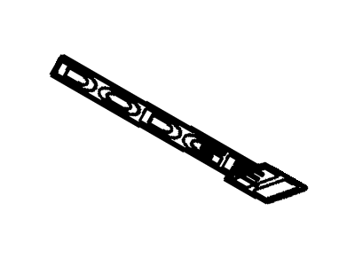 Mopar 68146395AA Nameplate, Front