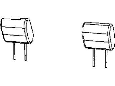 Jeep 5MG851X9AA HEADREST Rear