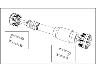 2014 Jeep Wrangler Drive Shaft - 52123555AA