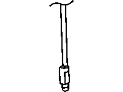 Dodge 4760907AB MAST Antenna Black