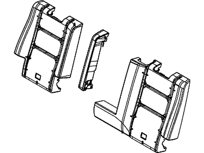 Dodge 68100781AA FOAM Seat Back