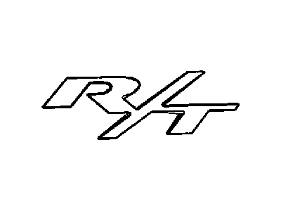 Ram 68089242AA NAMEPLATE Liftgate
