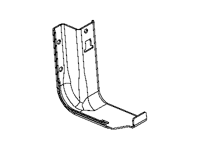 Ram 68101186AB BRACKET Def Tank