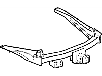 Dodge 82204714 RECEIVER KIT Trailer Tow