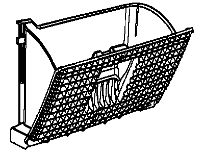 Ram 1NL84DK2AA GLOVE BOX Instrument Panel