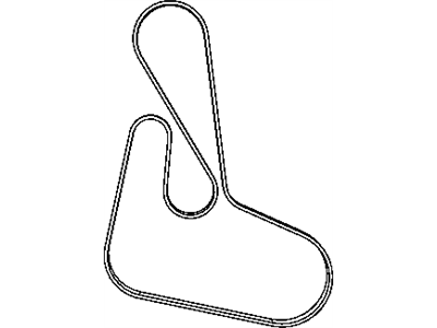 Dodge 4891804AA BELT Accessory Drive