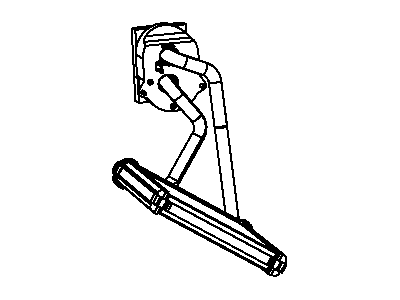 Ram 68048895AA CORE Heater Includes: Screws, Seals, Clamp