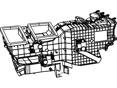 Ram 68197459AC HOUSING Distribution Includes: Doors, Plate, Coupler, Packing