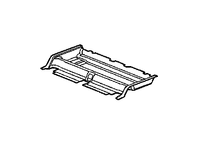 Mopar 55365027AG Storage Tray, Rear