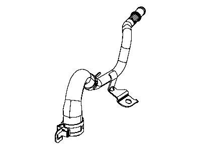 Dodge 5162041AA HOSE AND TUBE Auxiliary Heater