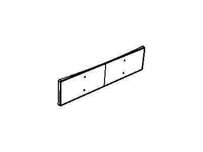 Jeep 5288487AB BRACKET License Plate