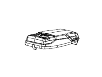 Mopar 7BT39JRRAA Armrest Rear Seat Center
