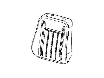 Dodge 6KE47JRRAA COVER Front Seat Back