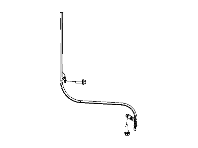 Mopar 5037660AC Tube Engine Oil Indicator